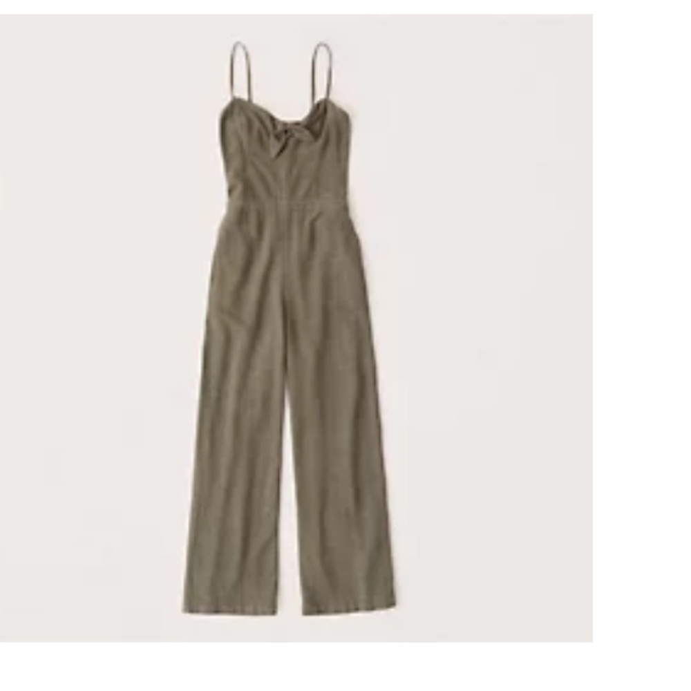 Olive Green Women's Jumpsuit